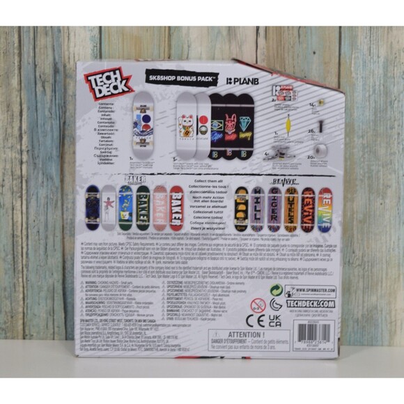 Tech Deck Planb SK8SHOP Bonus Pack Finger Skate Boards - Picture 3 of 5